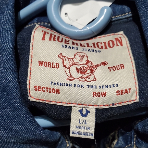 TRUE RELIGION- DENIM JACKET - Picture 4 of 5